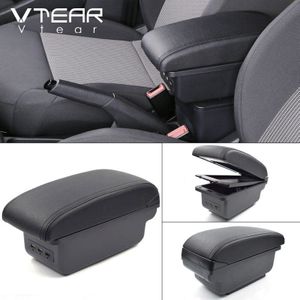 Vtear Voor Toyota Rav 4 Auto Armsteun Lederen Arm Rest Abs Opbergdoos Auto-Styling Center Console Accessoires Interieur onderdelen 2003