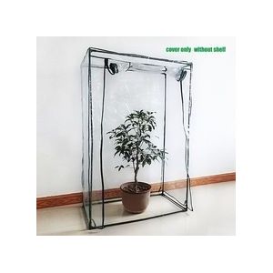 PVC corrosiebestendig Plant Cover Plant Kas Cover Waterdicht Anti-Uv Tuin Planten Bloemen Tent (zonder Ijzer Stand)