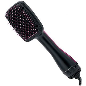 Professionele Föhn Borstel 2 IN 1 Elektrische Haar Föhn Borstel Hete Lucht Haar Krullen Kam Salon Haar Styler kam
