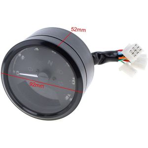 Mini Universele LCD Digitale Motorfiets Meter Snelheidsmeter Digitale Kilometerteller Elektrische Motorfiets kopen vanaf een prijs van 23