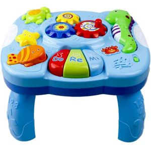 Speelgoed Muzikale Leren Tafel Waterdieren Muziek Activiteit Center Game Tafel Peuters Baby Kinderen Speelgoed Voor Jongens & Meisjes