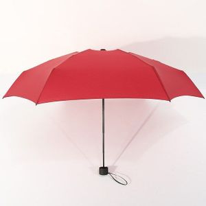 Mini Vouwen Regen Paraplu Vrouwen Mannen Kleine Pocket Parasol Meisjes Anti-Uv Waterdichte Draagbare Reizen Paraplu 180G