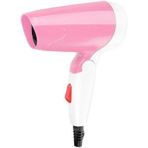 Draagbare Föhn Vouwen Slaapzaal Droger Elektrische Thuis Roze/Groen ABS Materiaal