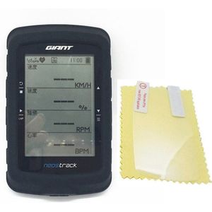 Generieke Silicone Skin Beschermende Shell Case Met Screen Protector Voor Giant Neostrack Gps Fietscomputer Giant Neostrack Case