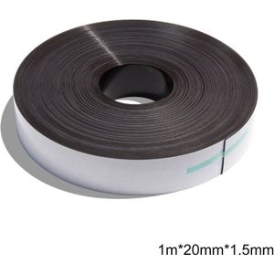 Sterke Flexibele Magneet Strip Zelfklevende Magnetische Tape Rubber Magneet Tape Diy Clh @ 8