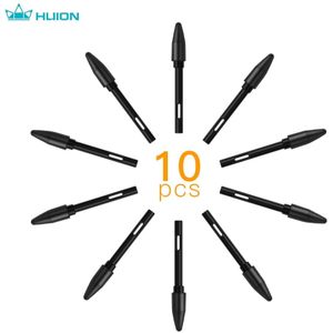 Huion PN05 10Pcs Vervanging Penpunten Pen Tips Compatibel Met PW500/PW507 Grafische Tekening Tablet Stylus Zwart
