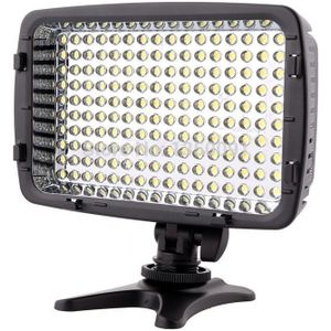 Voking VK 160 LED Video Lamp voor Nikon D70 D90 D300 D600 D3000 D3100 D3200 D5000 D5100 D5200 D7000 D7100 DSLR Camera
