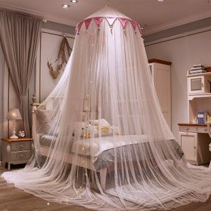 7 Kleur Supply Kids Slaapkamer Dikke Luifel Crown Jongen Meisje Nordic Kinderen Klamboe Ins Wind Plafond Bed Tent crib Gordijn