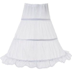 Witte Petticoat Onder Trouwjurk Prom Party Dress Accessoires Petticoats Voor Meisje Rok Kid Crinoline Longo Baljurk Vestido