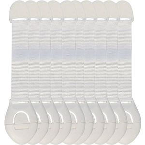 10 Stks/partij Lade Deur Kabinet Kast Wc Veiligheid Sloten Baby Kids Veiligheid Zorg Plastic Sloten Bandjes Baby Baby Bescherming