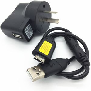 Charger Usb Data Kabel Voor Samsung TL205 TL210 TL220 TL240 WB210 WB500 WB550 WB600 WB610 WB650 WB660 WB700 WB5000 M100