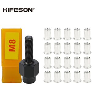Hifeson - Hand Rivet Nut Tool - Klinkhamer - Voor M3 M4 M5 M6 M8 M10