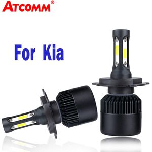 Mini Auto Koplamp H4 H7 Led 6500K H1 H9 H11 Led Lamp Auto Mistlamp 12V Voor kia Rio/Ceed/Sportage/Sorento/Cerato/Picanto