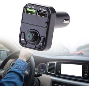 Autolader MP3 Speler Led Display Poorten Opladen Ondersteuning Tf Card/Usb/U Disk Draadloze Fm-zender Radio ontvanger