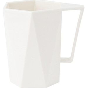 Bathroom Brushing Teeth Cups Plain Green Plastic Couple Mouthwash Cup Rinsing Mug Couple Rinse Cups Thick Geometric Water Cup