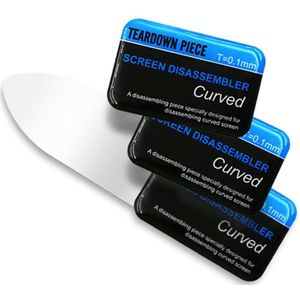 Mobiele Telefoon Gebogen Lcd-scherm Spudger Opening Pry Kaart Gereedschappen Ultra Dunne Flexibele Mobiele Telefoon Demonteren Stalen Metalen Voor