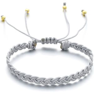 Zmzy Handgemaakte Geluk Geweven Armband Charm Verstelbare Knopen Kleur Touw Armbanden En Armbanden Voor Vrouwen Mannen Sieraden