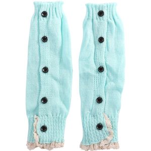 NewToddler Baby Meisjes Kids Teen Cable Knit Geribbelde Lace Franje Beenwarmers beenwarmers 8 Kleuren