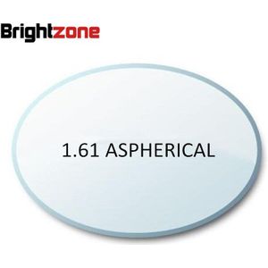 1.61 Super Dunne Asferische Uv CR-39 Hars Brillen Bril Sterkte Voor Bijziendheid Verziendheid Presbyopie Lentes Lenzen