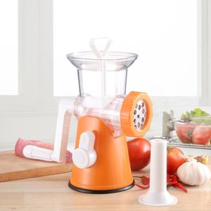 Draagbare Handmatige Vleesmolen Roestvrijstalen Fruit Groente Shredder Slicer Eten Chopper Mincer Thuis Keukenapparatuur