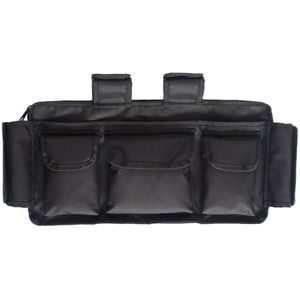 Zwart Rolstoel Walker Side Bag Mobiliteit Organizer Pouch Multi-Pocket Accessoires Tas