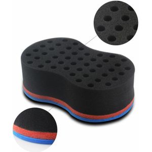 Haar Borstel Baard Spons Scheerkwast Gezichtshaar Snijden Borstel Multifunctionele Bad Spons Borstel Salon Home Clean Tool