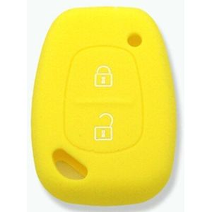 2 Knoppen Siliconen Auto Afstandsbediening Sleutel Cover Case Shell Fob Voor Renault Kangoo Dacia Scenic Megane Sandero Captur Twingo modus
