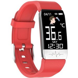 T1S Smart Horloge Ip67 Waterdicht Weersverwachting Body Temperatuur Hartslagmeter Fitness Tracker Sport Smart Horloge