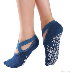 Yoga Sokken Voor Vrouwen Antislip Grips &amp; Bandjes Fitness Sport Ballet Pilates Sokken