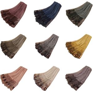 200*85cm Vrouwen Katoen Bloem Lange Sjaal Kant Patchwork Moslim Hijab Sjaal India Islam Cape Turkse Shawl Wrap hoofddoek Pashmina