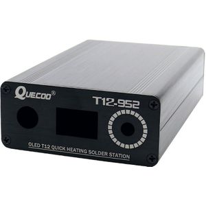 T12 STC-OLED soldeerstation ijzer DIY onderdelen kits T12-952 Digitale Temperatuur Controller soldeerbout met Metal case