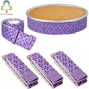 Bakplaat Bescherming Cake Pan Strips Bakken Zelfs Strip Riem Vochtig Niveau Decorat Gereedschap Beschermen Banding Doek Keuken Gadgets Zxh