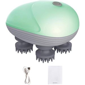 Elektrische Head Massager - Draadloze Hoofdhuid Massager - Waterdichte Body Massage - Gezondheidszorg