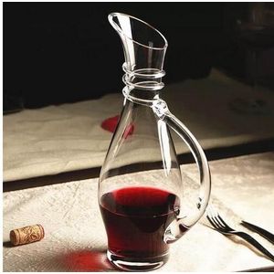 Handgemaakte Kristallen Rode Wijn Schenker Glas Decanter Brandy Decanteren Set Kruik Voor De Bar Champagne Water Fles Glazen Drinken