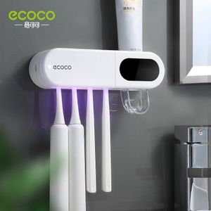 Xiaomi ECOCO Sterilization Electric Toothbrush Holder Strong Load-Bearing Toothpaste Dispenser Smart Display Bath Accessories
