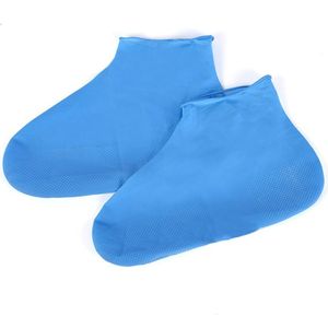 1 Paar Herbruikbare Latex Schoenen Covers Waterdichte Regen Overschoenen Antislip Rubber Regen Boot Cyclus Schoenen Covers Maat S/M/L