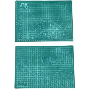 Jtsip A4 Multifunctionele Snijmat Pvc Dubbelzijdig Grid Lijnen Snijplank Pad Student Art Snijden Papier Pads Schoolbenodigdheden