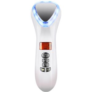 Elektrische schoonheid gezichtsverzorging toold Warmte Koude Hamer Rood En Blauw vibrerende facial massager gezicht machine gezichtsverzorging apparaat