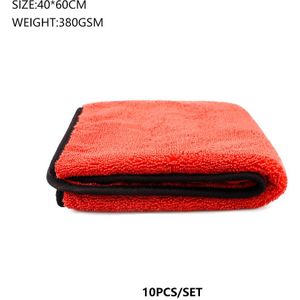 Spta GSM380 Microfiber Rand Wax Handdoek Extra Zachte Wasstraat Microfiber Handdoek Auto Doek
