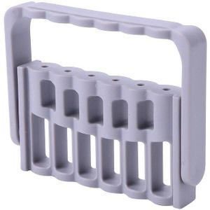 Desktop Organizer Houder Manicure 6 Gaten Manicure Boor Opslag Display Box Organizer Nail Slijpen Houder