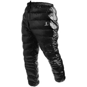 Wit Ganzendons Broek Thermische Waterdichte Down Broek Voor Outdoor Reizen Bergsport Camping