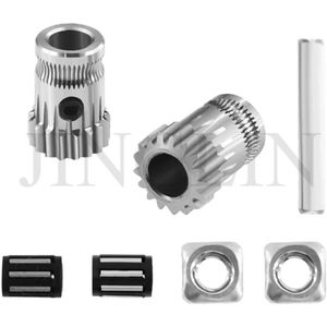 Drivegear Kit Dual Drive Gear DDB Extruder Kit Gekloond Btech Upgrade voor Prusa i3 3d Printer Gear Bowden 3d Printer kit