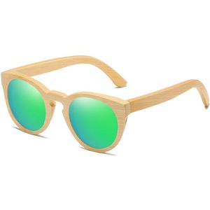 GM Natuurlijke Bamboe Zonnebril Vrouwen Gepolariseerde UV400 Klassieke zonnebril Mannen Vintage Houten Zonnebril S824