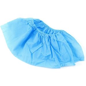 100 Stuks Wegwerp Overschoenen Wegwerp Plastic Dikke Outdoor Regenachtige Dag Tapijt Reinigen Schoen Cover Waterdichte Schoen Covers