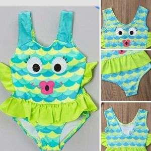 ONS Kid Baby Meisjes Een Stuk Tutu Bikini Badmode Badpak Badpak Beachwear