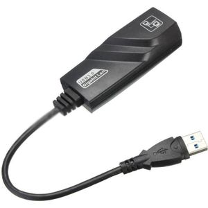 Usb 3.0 Ethernet Adapter Netwerkkaart USB3.0 Om RJ45 Lan Gigabit Internet Voor Computer Macbook Laptop Ondersteunt Windows 10