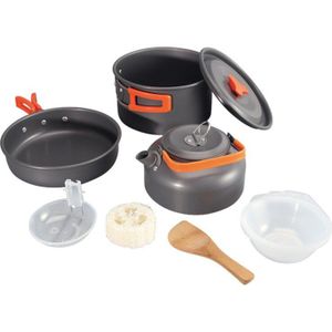 Camping Kookgerei Outdoor Kookgerei Set Camping Servies Koken Set Reizen Servies Bestek Gebruiksvoorwerpen Wandelen Picknick Set