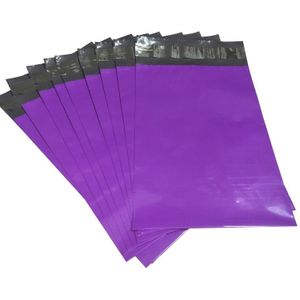 100 Pcs 6X9 Inch Paars Poly Mailer 15X23 Cm Zelfklevende Post Mailing Verpakking Mailer Met zelf Seal Post Enveloppen