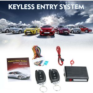 Auto Deurslot Kofferbak Release Keyless Entry Systeem Centrale Vergrendeling Kit Met Afstandsbediening Kofferbak Pop Ondersteuning 1 Miljoen Code keer