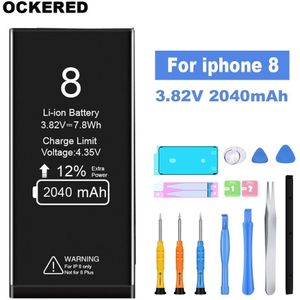 Ockered Batterij Voor Iphone 7 Voor Iphone 6S Batterij Vervanging Bateria Voor Iphone 5S 5C 6 7 6plus 7Plus Telefoon Batterij Met Gereedschap